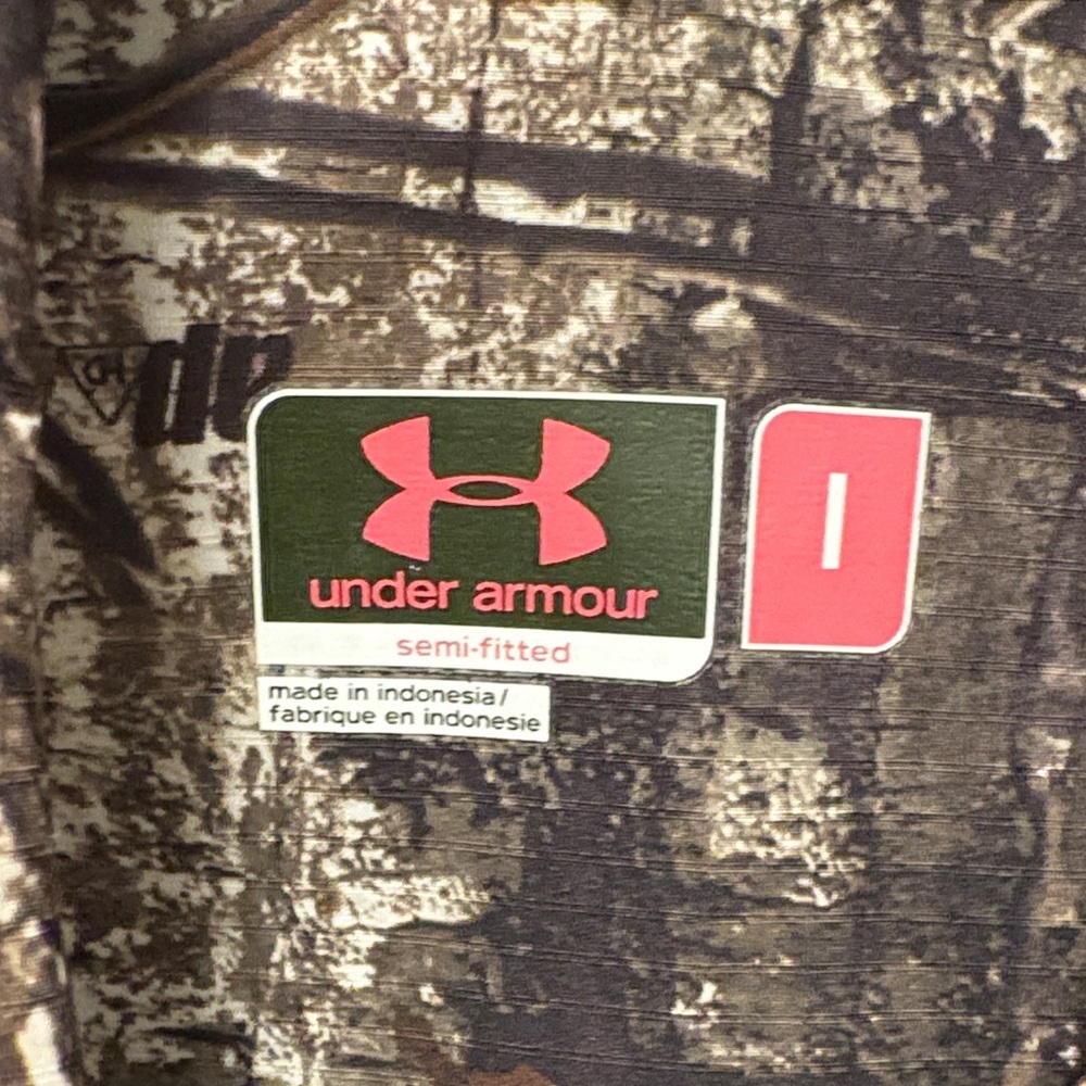 Under Armour Womens Woodland Camo Shirt - Picture 2 of 10